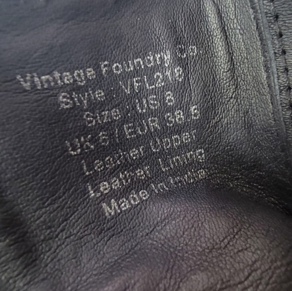 Vintage Foundry Co. Moto Boots - Picture 12 of 14